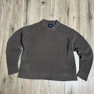 Abercrombie & Fitch waffle knit sweater